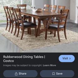 Dining Table With 8 Chairs 