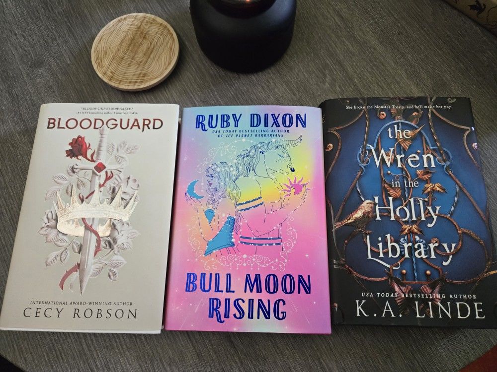 3 Fantasy Hard Back Books