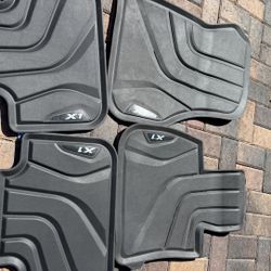 BMW X1 OEM (2016-2021 ) All Weather Floor Mats (Like New) $50  The four-piece set