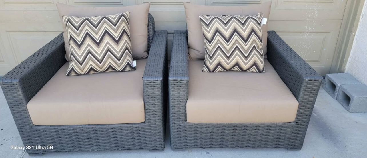 Patio Club Chairs