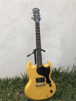 Epiphone Custom Shop SG Junior TV Yellow 2012 for Sale in San