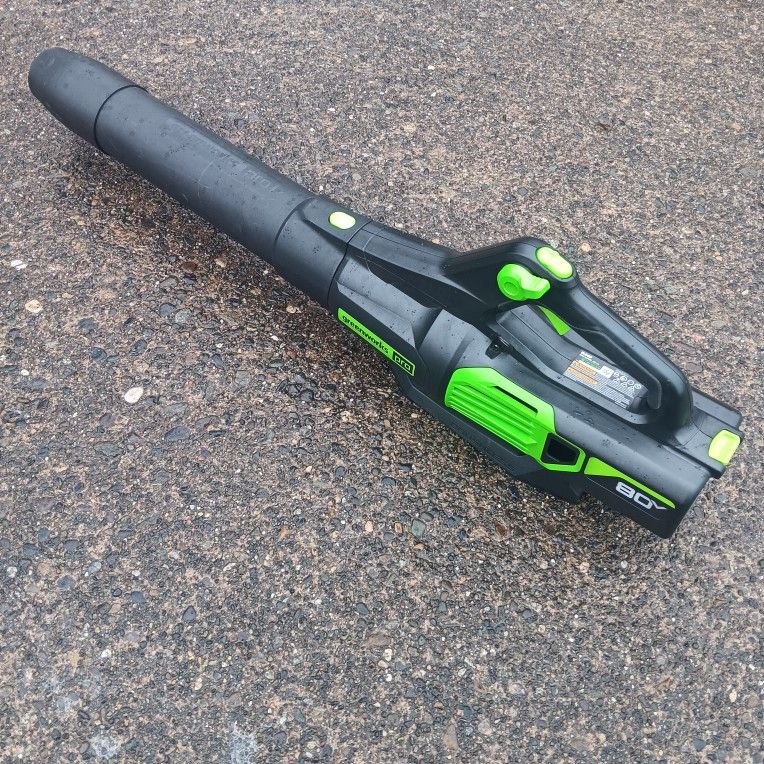Greenworks BLB489 80Volt Hand Held Leaf Blower(Tool Only) Many Other Tools. For Pick Up Fremont Seattle. No Low Ball Offers Please. No Trades.
