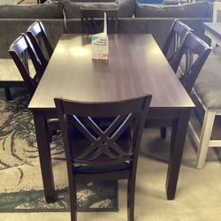 Sale New Table 6 Chairs Free Delivery 60 X 36 