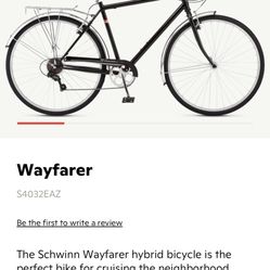 Black Schwinn Wayfarer 
