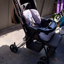 Baby Stroller With Easy Quick Folding 