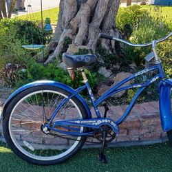 Electra Hawaii Ladies 3 speed Blue Cruiser 26" XLNT Condition