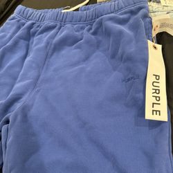 Purple Sweats 2X
