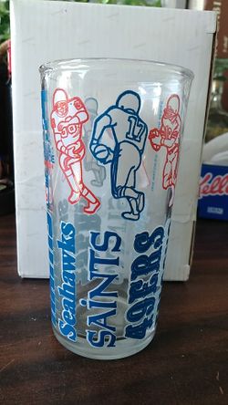 Collectible welchs nfl glass