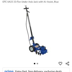 OTC UA22 22-Ton Under Axle Jack with Air Assist