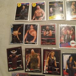 2010,2015 Topps Wwe Card Lot