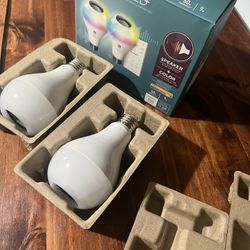 Rgb Bulbs With Bluetooth Speakers