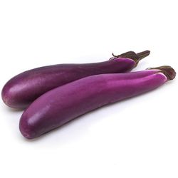 Chinese Eggplants Seeds Long Purple Eggplants Aubergine Asian Vegetable USA 2.0G