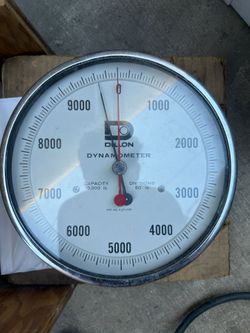 Dillon 10,000 lbs scale vintage
