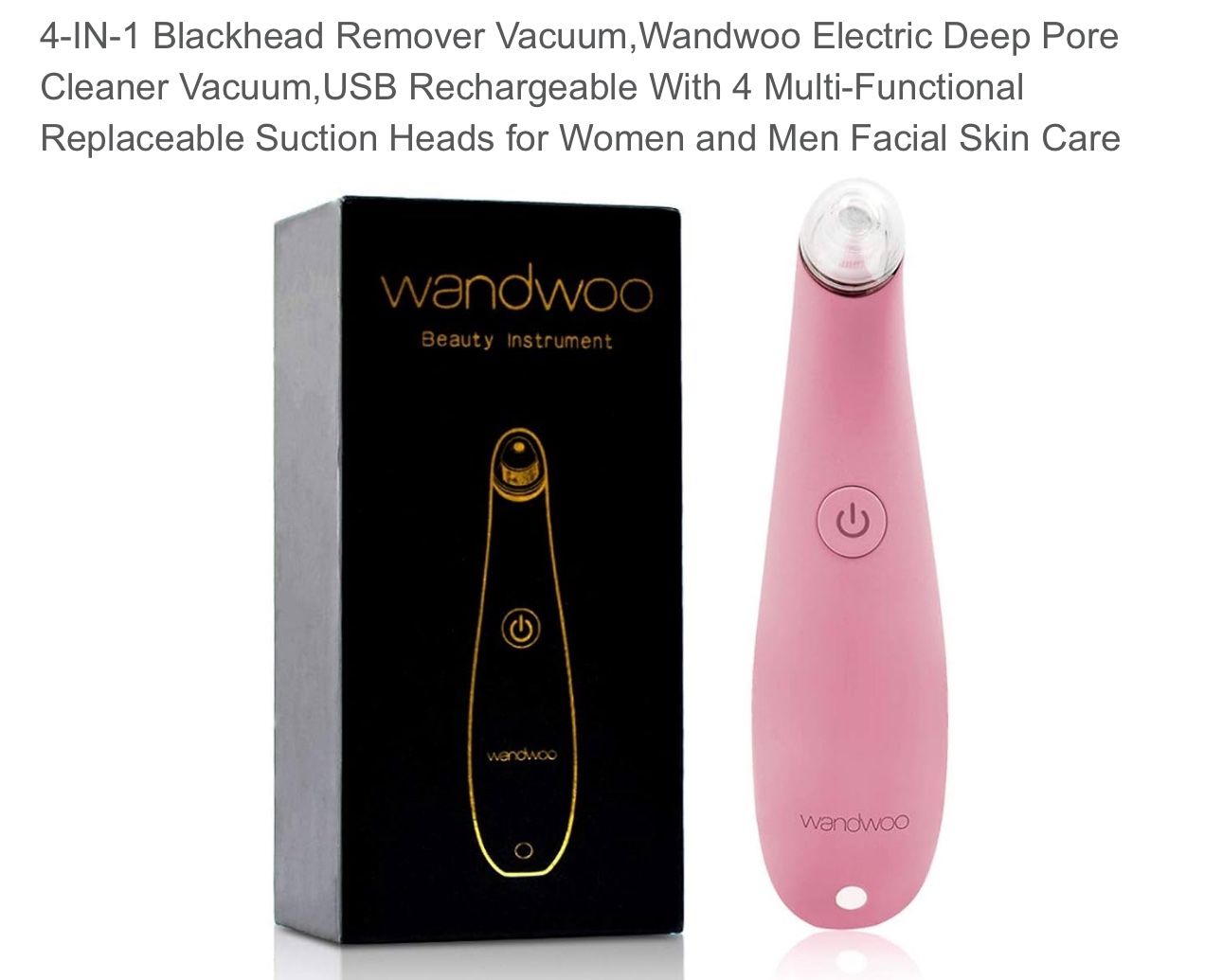 Blackhead Remover, New