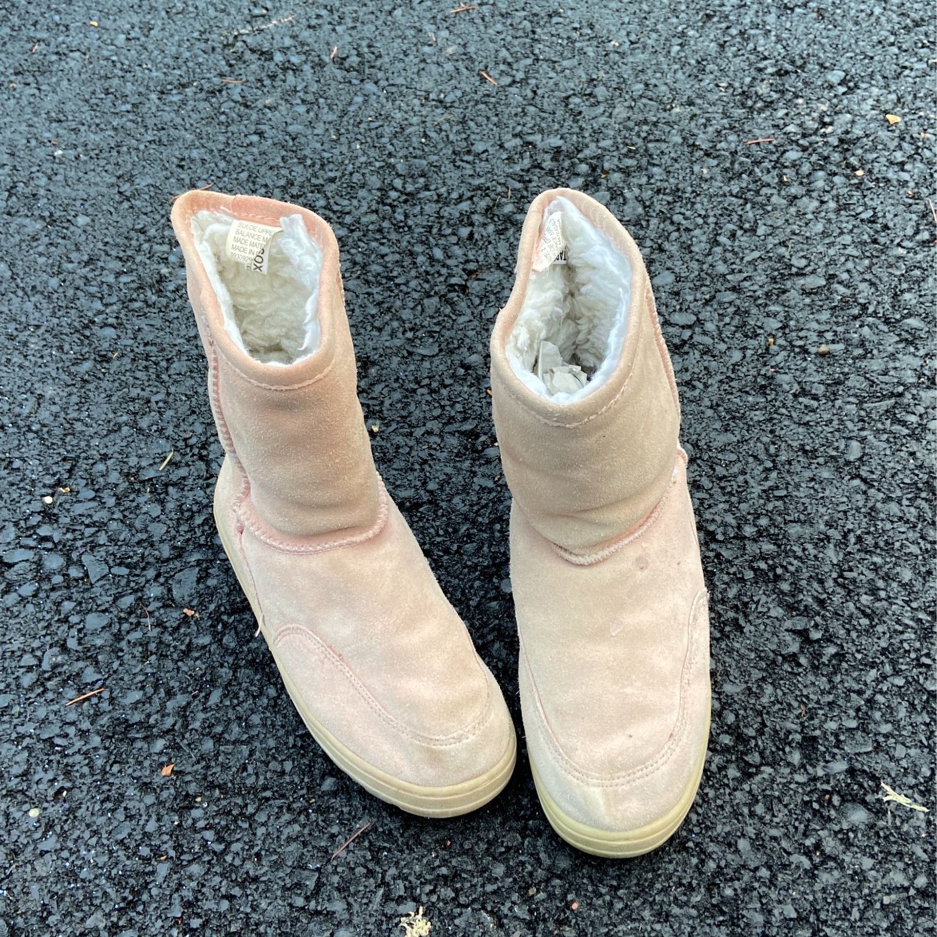 Pink Boots