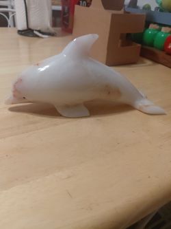 Quartz dolphin 10 inch