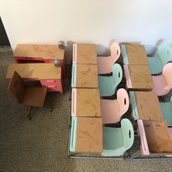 10 American Girl Doll Sized Desks