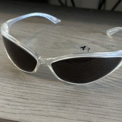 Balenciaga Eyewear 90s Oval wrap-around sunglasses