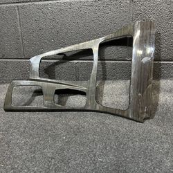 2011-2016 BMW 535i F10 CENTER CONSOLE SHIFTER WOOD GRAIN TRIM COVER (contact info removed) OEM