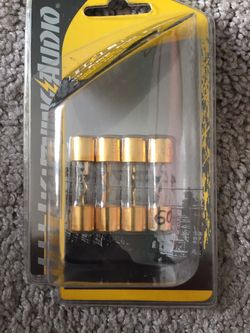 3X50 and 1x60 amp AGU fuses