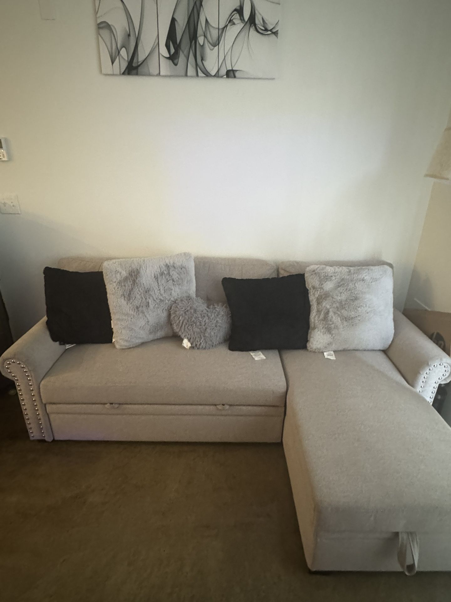 3 Piece Sectional Sleeper Sofa
