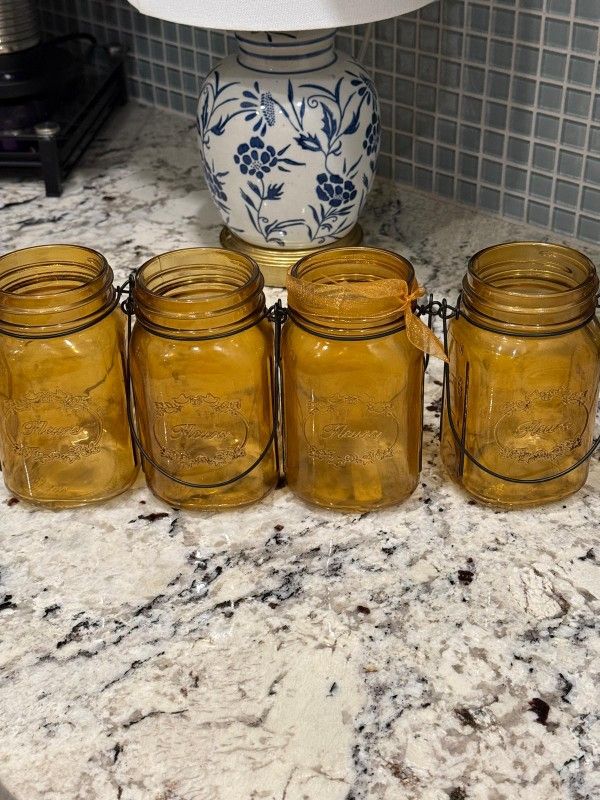 Mason Jars For Flowers