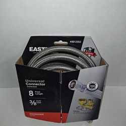 Eastman Universal Dishwasher Connector 8 Foot Length 3/8 Inch Inlet 0012253 New