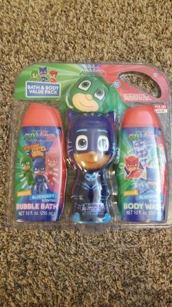 Pj mask Bath time bubble bath and wash