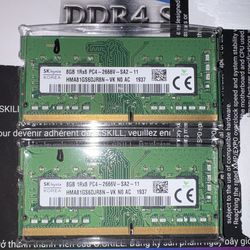 SK Hynix 16gb - (2x8gb) SO-DIMM DDR4 Laptop Memory