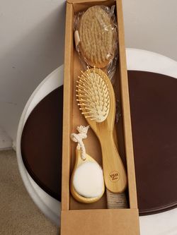 3, Piece Dry Brush Set for Cellulite Massaging, Dry Body Brushing