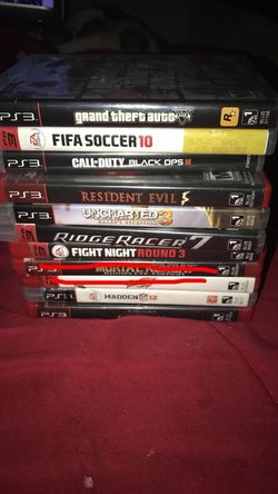 PS3 games for cheap and PS3 red controller