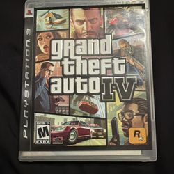 Grand Theft Auto IV (PS3, 2008) Mint & Complete w/ map & manual 
