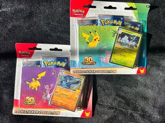 Pokémon 30th Anniversary TechSticker Collection NEW UNOPENED SEALED