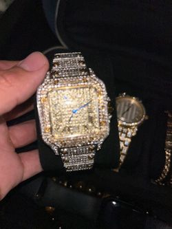 Iced Out Diamond Watch