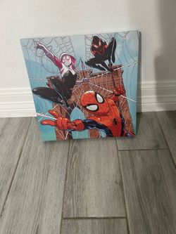 Spider-Man Marvel Canvas Wall Art Print