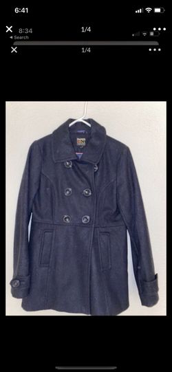 Navy Blue Winter Coat