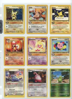 Pokémon TCG Lot – 9 Cards (Set 04) – LP to NM+
