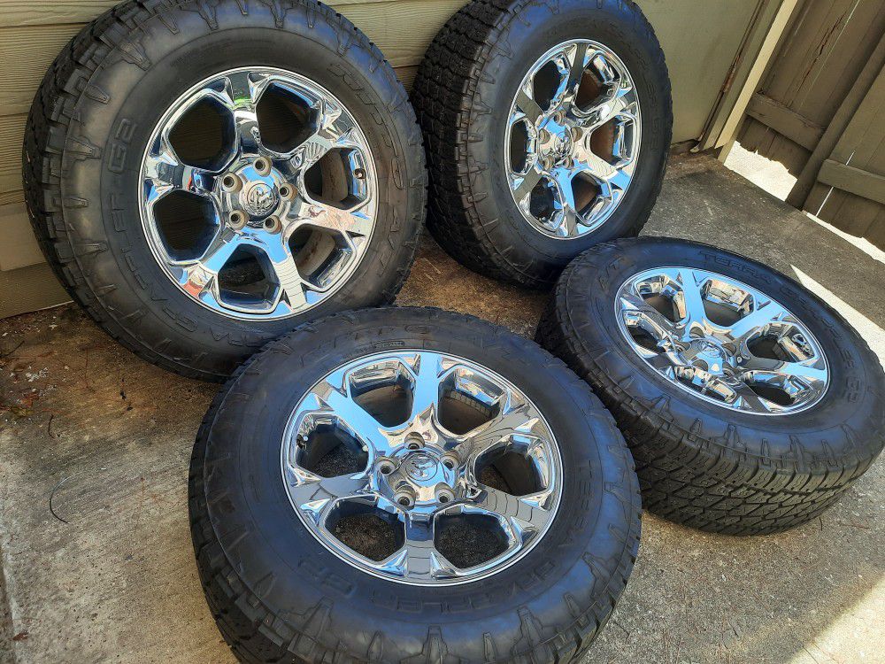 20" Dodge Ram Rims And Tires 