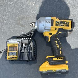 DEWALT 20V MAX XR 3/4 Inch Cordless Impact Wrench (DCF964) is a heavy-duty, battery and charger 