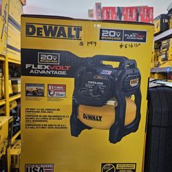 DEWALT
2.5 Gal. 140 psi Portable 20V Cordless Air Compressor with FLEXVOLT Advantage (Tool Only