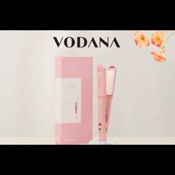 VODANA Pink Hair Straightener 5 Temp Settings ( Brand New, Never Used ) For $40