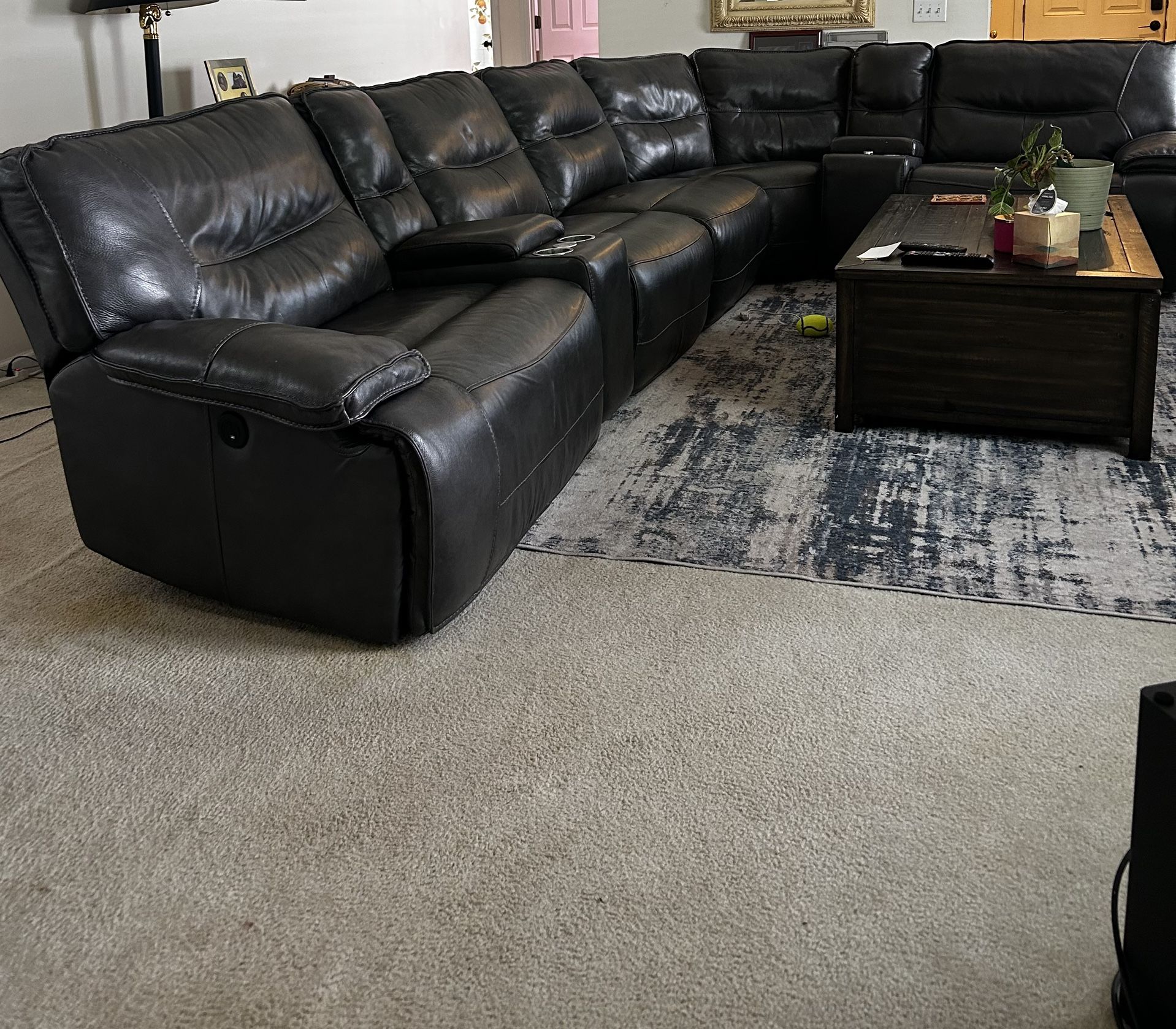 Dark Grey Sectional