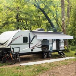 Motorized RV Awning | 13x8 | Automatic Retractable Kit | No Fabric Including 