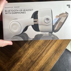 Bluetooth VR Headset with Earphones 