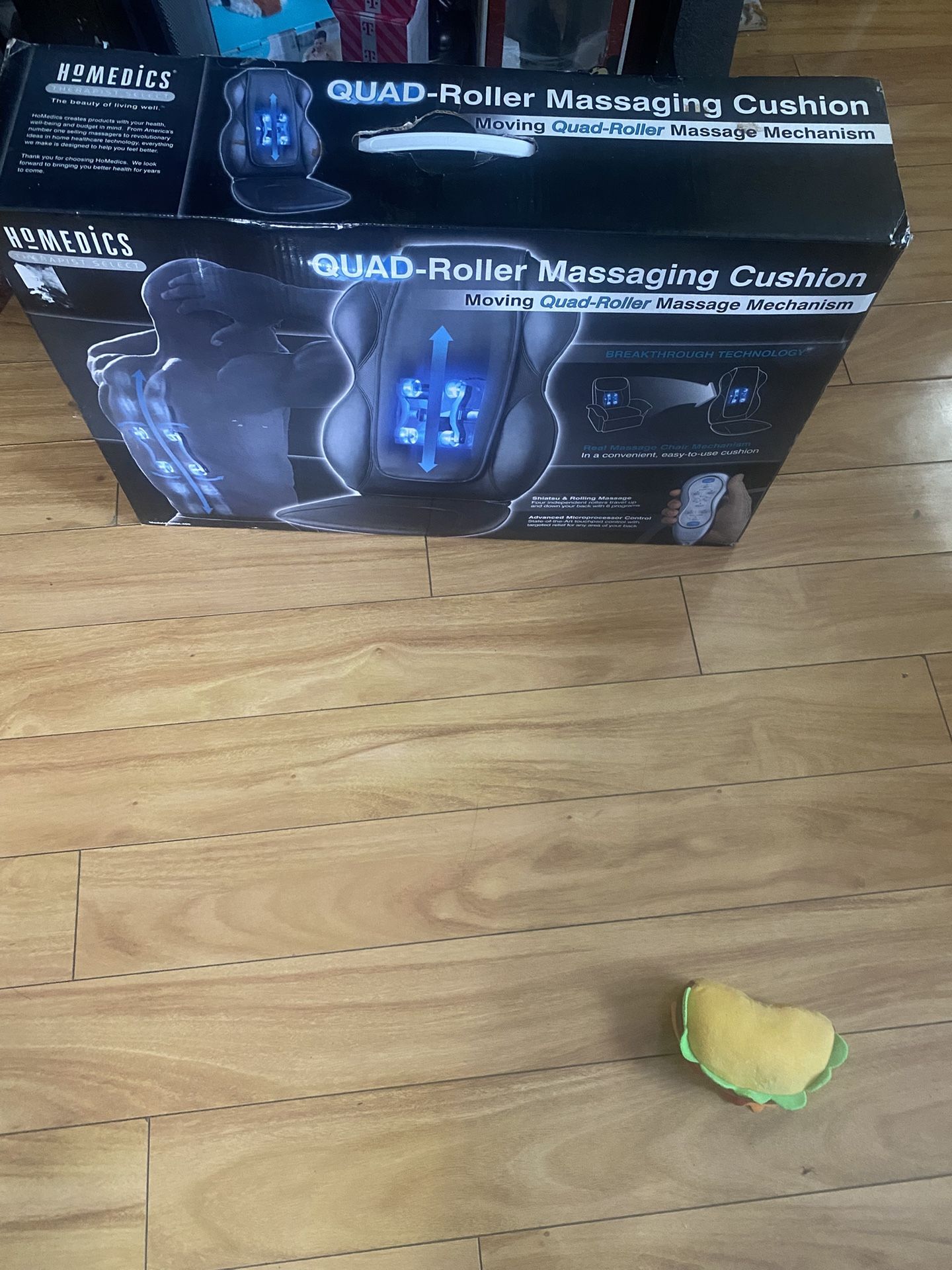 Quad Rolling Massaging Cushion