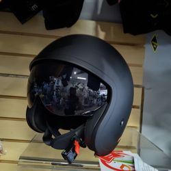 Motorcycle open face helmet size extra large