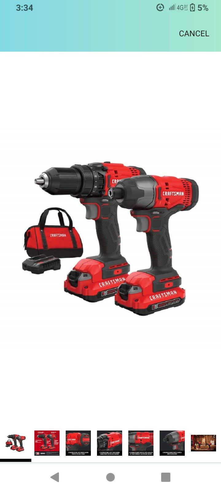 Craftsman Drill Set