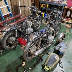 Two 1974 CB and CL360s