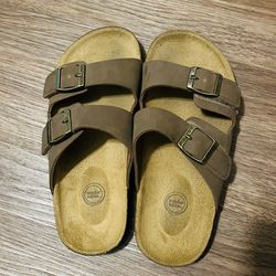 Boys Kids Size 3 Buckle Cork Sandal Birkenstock Dupes