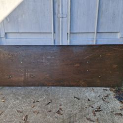 8 Ft Wood Folding Banquet Table